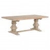 Essentials For Living Monastery Extension Dining Table - Angled