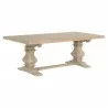 Essentials For Living Monastery Extension Dining Table - Angled - Essentials For Living Monastery Extension Dining Table - Angled