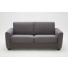 J&M Furniture Mono Sofa Bed in Grey Fabric