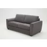 J&M Furniture Mono Sofa Bed in Grey Fabric Side View - J&M Furniture Mono Sofa Bed in Grey Fabric Side View