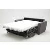 J&M Furniture Mono Sofa Bed in Grey Fabric Open View - J&M Furniture Mono Sofa Bed in Grey Fabric Open View