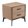 Montana Side Table Brown - Angled