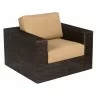 Woodard Montecito Swivel Lounge Chair - Angled - Woodard Montecito Swivel Lounge Chair - Angled