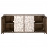 Essentials For Living Moroc Media Sideboard - Opened Cabinets 3