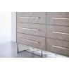 Mosaic Double Dresser - Natural Gray - Drawer - Mosaic Double Dresser - Natural Gray - Drawer