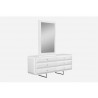 Whiteline Modern Living Abrazo Mirror - WHITE