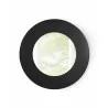 Delaney Mirror In High Gloss Black Lacquer - Front - Delaney Mirror In High Gloss Black Lacquer - Front