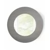 Delaney Mirror In High Gloss Gray Lacquer - Front - Delaney Mirror In High Gloss Gray Lacquer - Front