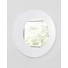 Delaney Mirror In High Gloss White Lacquer - Angled