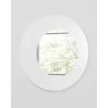 Delaney Mirror In High Gloss White Lacquer - Angled - Delaney Mirror In High Gloss White Lacquer - Angled