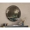 Whiteline Modern Living Valerie LED Round Mirror - Lifestyle - Whiteline Modern Living Valerie LED Round Mirror - Lifestyle