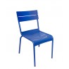 Beachcomber Stacking Powder Coated Aluminum Side Chair - Berry