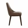 Sunpan Jody Dining Chair in Missouri Mahogany Leather - Set of Two - Side Angle - Sunpan Jody Dining Chair in Missouri Mahogany Leather - Set of Two - Side Angle