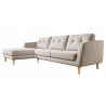 Corey Sectional Light Grey Left