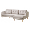 Corey Sectional Light Grey Right - Right Facing 