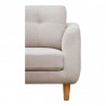 Moe's Home Collection Corey Sectional Beige Right - Seat Closeup Side Angle