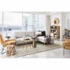 Moe's Home Collection Corey Sectional Beige Right - Lifestyle