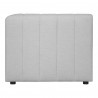Moe's Home Collection Lyric Corner Chair, Beige - Back Angle