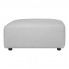 Moe's Home Collection Lyric Ottoman, Beige - Back Angle