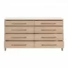Essentials For Living Cambria 8-Drawer Double Dresser - Front Opened Angle - Essentials For Living Cambria 8-Drawer Double Dresser - Front Opened Angle