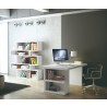 TemaHome Multi 63'' Table Top With Storage Legs in Pure White - Lifestyle