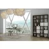 TemaHome Multi 63'' Table Top With Trestles in Oak & Black - Lifestyle 4 - TemaHome Multi 63'' Table Top With Trestles in Oak & Black - Lifestyle 4