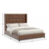 Mundo California King Bed - Bed Dimensions