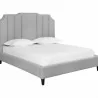 Sunpan Reyes Bed Liv Dove King - Front Side Angle - Sunpan Reyes Bed Liv Dove King - Front Side Angle