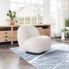 Zuo Modern Myanmar Accent Chair in Cream - Lifestyle