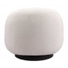 Zuo Modern Myanmar Accent Chair in Cream - Back View