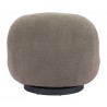 Zuo Modern Myanmar Accent Chair in Olive Green - Back View