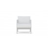 Azzurro Living Mykonos Club Chair With Polar Cushion - Front