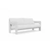 Azzurro Living Mykonos 3 Seat Sofa With Polar Cushion - Angled - Azzurro Living Mykonos 3 Seat Sofa With Polar Cushion - Angled