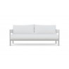 Azzurro Living Mykonos 3 Seat Sofa With Polar Cushion - Front