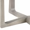 Sunpan Tarian Dining Table Base - Closeup Angle - Sunpan Tarian Dining Table Base - Closeup Angle