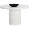Sunpan Nicolette Dining Table White 50'' - Lifestyle - Sunpan Nicolette Dining Table White 50'' - Lifestyle