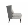 Sunpan Kenzo Lounge Chair Fuego Navy-Abbington Navy - Side Angle - Sunpan Kenzo Lounge Chair Fuego Navy-Abbington Navy - Side Angle