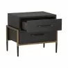 Sunpan Weldrick Nightstand - Opened Angle - Sunpan Weldrick Nightstand - Opened Angle