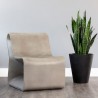 Sunpan Odyssey Lounge Chair Grey - Lifestyle