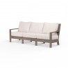 Laguna Sofa in Canvas Natural, No Welt - Front Side Angle