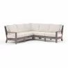 Laguna Sectional in Canvas Natural, No Welt - Front Side Angle - Laguna Sectional in Canvas Natural, No Welt - Front Side Angle