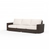 Montecito Sofa in Canvas Natural w/ Self Welt - Front Side Angle