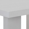 Sunpan Greco Dining Table in Gauntlet Grey 95.5'' - Closeup Top Angle