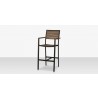Source Furniture Napa Aluminum Stackable Bar Arm Chair 7