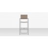 Source Furniture Napa Aluminum Stackable Bar Arm Chair 1