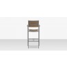 Source Furniture Napa Aluminum Stackable Bar Arm Chair 13