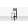 Source Furniture Napa Aluminum Stackable Bar Side Chair 3 - Source Furniture Napa Aluminum Stackable Bar Side Chair 3