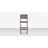 Source Furniture Napa Aluminum Stackable Bar Side Chair