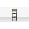 Source Furniture Napa Aluminum Stackable Bar Side Chair - Source Furniture Napa Aluminum Stackable Bar Side Chair