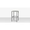 Source Furniture Napa Aluminum Backless Bar Stool 5 - Source Furniture Napa Aluminum Backless Bar Stool 5